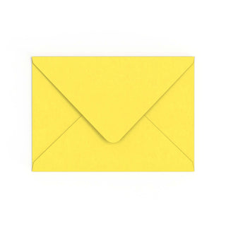 C5 Sunflower Yellow British Made Gummed V-Flap Envelope (162 x 229mm)