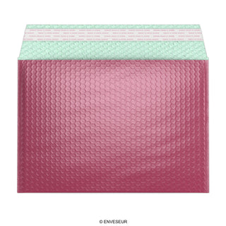 Metallic Finish Bubble Bag Mailers