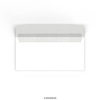White envelope 110x220 mm (DL)