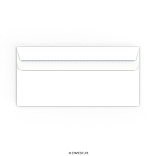 110x220 mm (DL) White Envelope