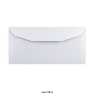 114x235 mm White envelope