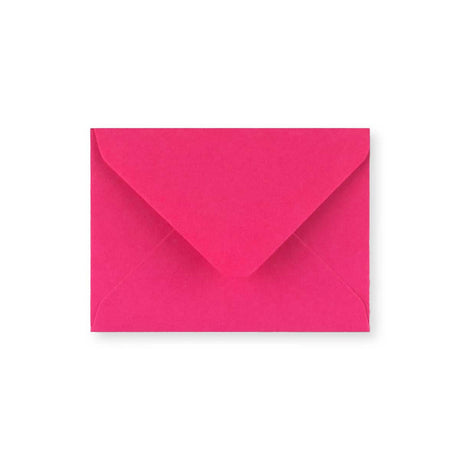 C7 Fuschia Pink Gummed V-Flap Greetings Envelope (82 x 113mm)