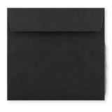 Black Coloured Peel & Seal Envelope (155 x 155mm)
