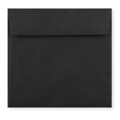 Black Coloured Peel & Seal Envelope (170 x 170mm)