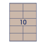 Rectangle Adhesive Labels