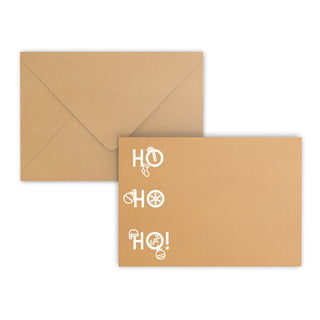 Christmas Envelope HO HO HO