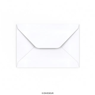 White Trapezium Flap 120gsm Envelope (102 x 146mm)