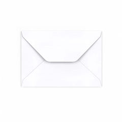 White Trapezium Flap 120gsm Envelope (102 x 146mm)