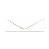 White Gummed Business Envelope (80 x 215mm)