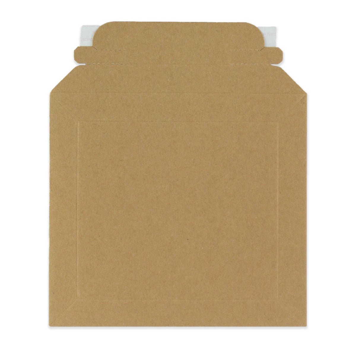 Manila Brown Peel & Seal Rigid Board Mailers Envelope (164 x 180mm)