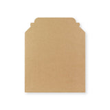 Manila Brown Peel & Seal Rigid Board Mailers Envelope (180 x 180mm)