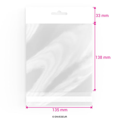 Cello Bags with Header OPP