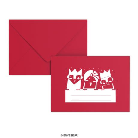Christmas envelope Three wise kings