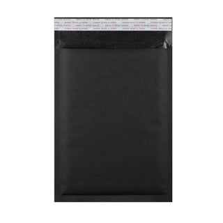 Coloured Kraft Paper Bubble Bag Mailers Black 324 x 230 mm (C4)