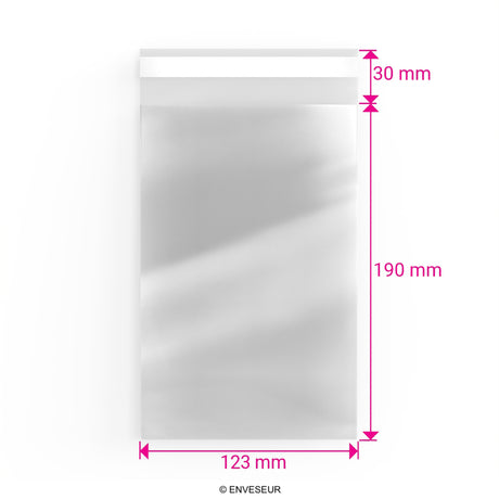 Cello bags without header OPP