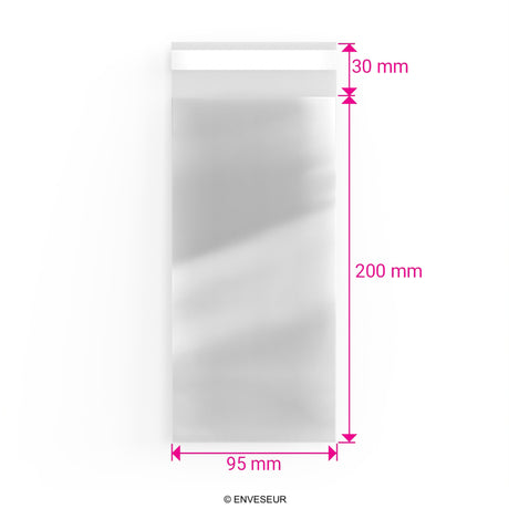 Cello bags without header OPP