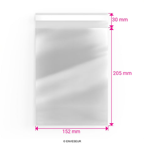 Cello bags without header OPP