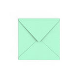 Jade Green British Made Gummed V-Flap Envelope (155 x 155mm)