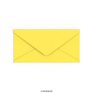 Sunflower yellow envelope 110x220 mm (DL)
