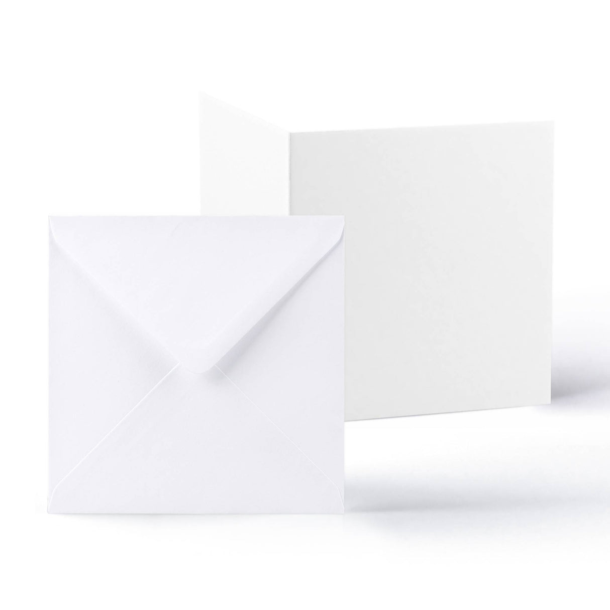 White Smooth Cards & Envelopes Pack