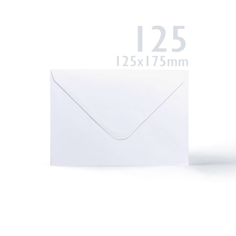 White Smooth Cards & Envelopes Pack