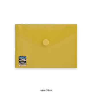 Translucent polypropylene envelopes with V-LOCK velcro closure