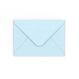 Pale Blue Gummed V-Flap Envelope (125 x 175mm)