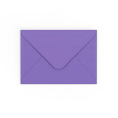 Purple Gummed V-Flap Envelope (125 x 175mm)