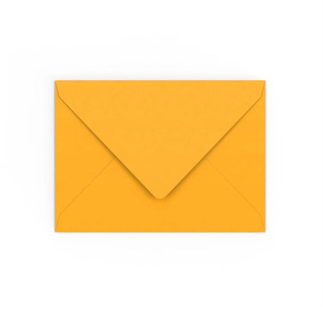 Dark Yellow Gummed V-Flap Envelope (133 x 184mm)