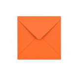 Orange Gummed V-Flap Envelope (140 x 140mm)