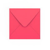 Bright Pink Gummed V-Flap Envelope (155 x 155mm)