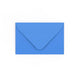 Bright Blue Gummed V-Flap Envelope (65 x 94mm)