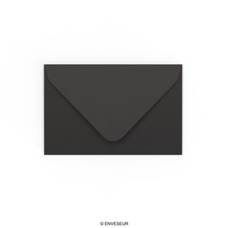 65x94 mm Black Envelope