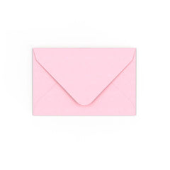 Pale Pink Gummed V-Flap Envelope (65 x 94mm)