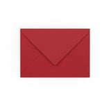 C6 Dark Red Gummed V-Flap Envelope (114 x 162mm)