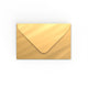Mirror Finish Envelopes Gold 62 x 94 mm