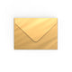 Mirror Finish Envelopes Gold 82 x 113 mm (C7)