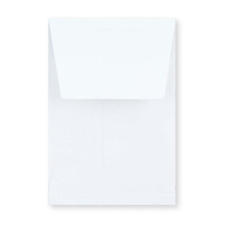 C6 White Recycled Gusset Envelope (162 x 114 x 25mm)