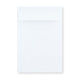 White Recycled Gusset Peel & Seal Envelope (178 x 254 x 25mm)