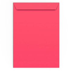 C4 Bright Pink Peel & Seal Envelope (324 x 229mm)