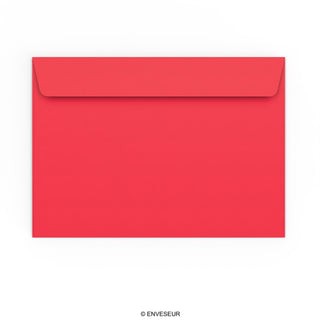 162x229 mm (C5) Bright Red Envelope