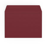 Burgundy envelopes