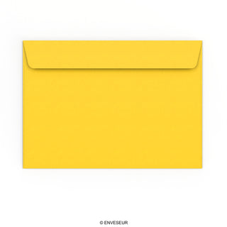 162x229 mm (C5) Mid Yellow Envelope