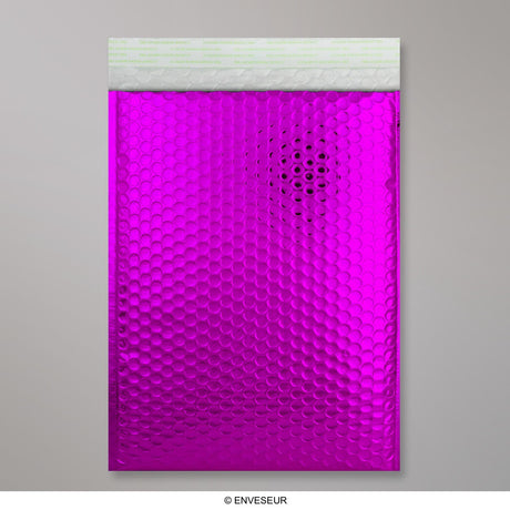 Gloss Metallic Bubble Bags