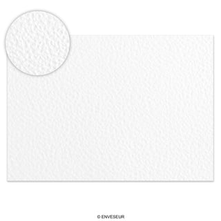 Biglietto di carta bianco martellato 300 g/m² (A4)