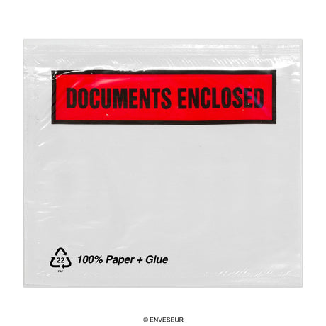 Paper Documents Enclosed Envelopes - Printed
