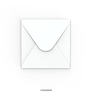 White Hammer Gummed V-Flap Envelope (130 x 130mm)
