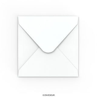 White Hammer Gummed V-Flap Envelope (155 x 155mm)