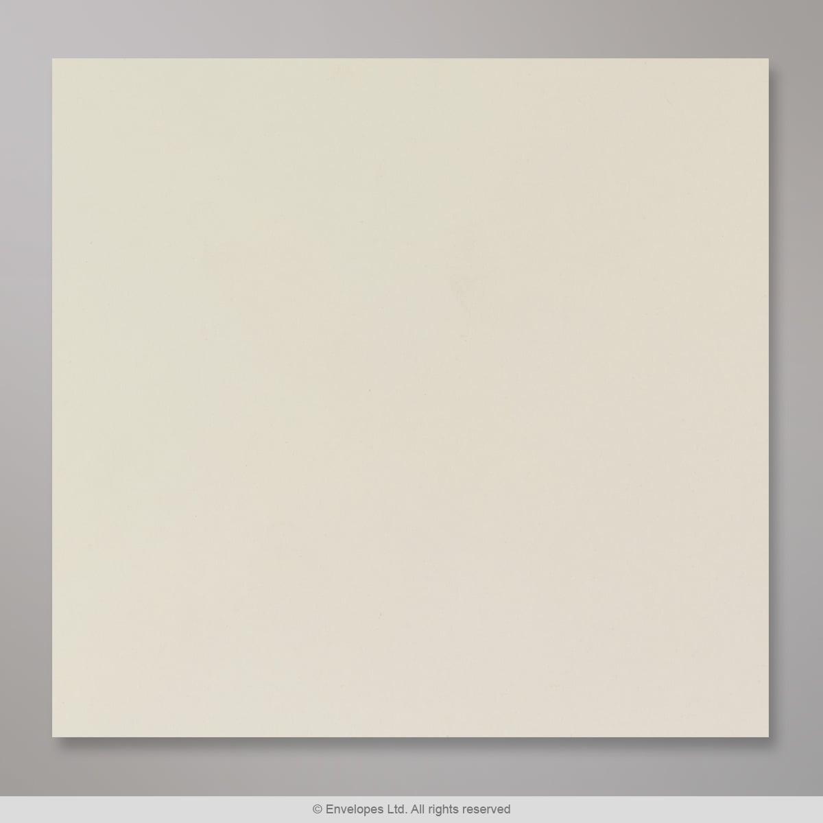 Ivory Wove Gummed V-Flap Greeting Card Envelope (155 x 155mm)