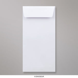220x110 mm (DL) White Coloured Envelope